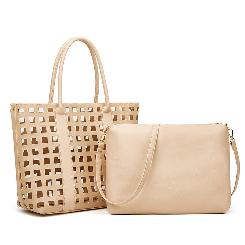 Casual Cutout Tote Bag