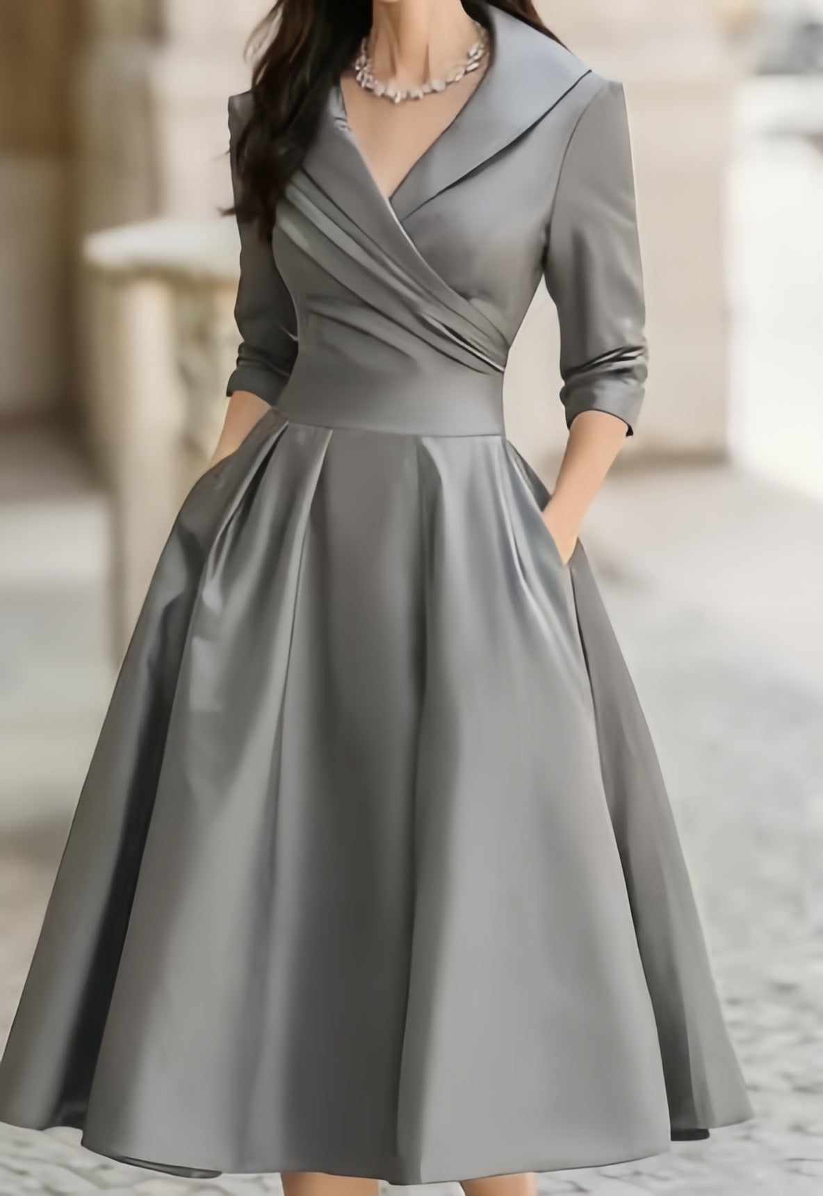 The Demure Occasion Dress