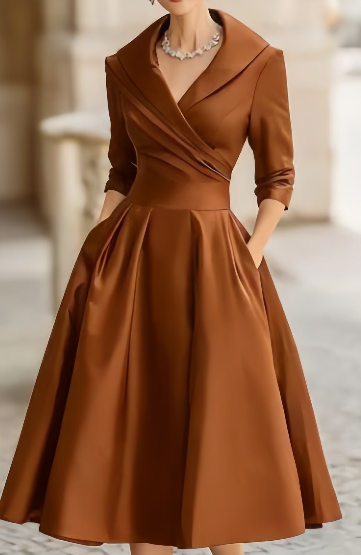 The Demure Occasion Dress