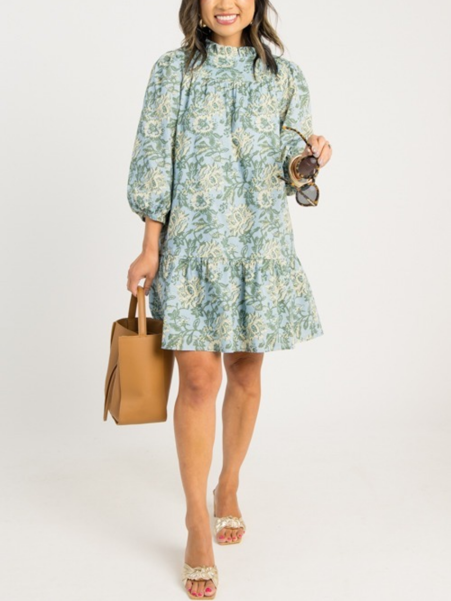Caroline Floral Dress