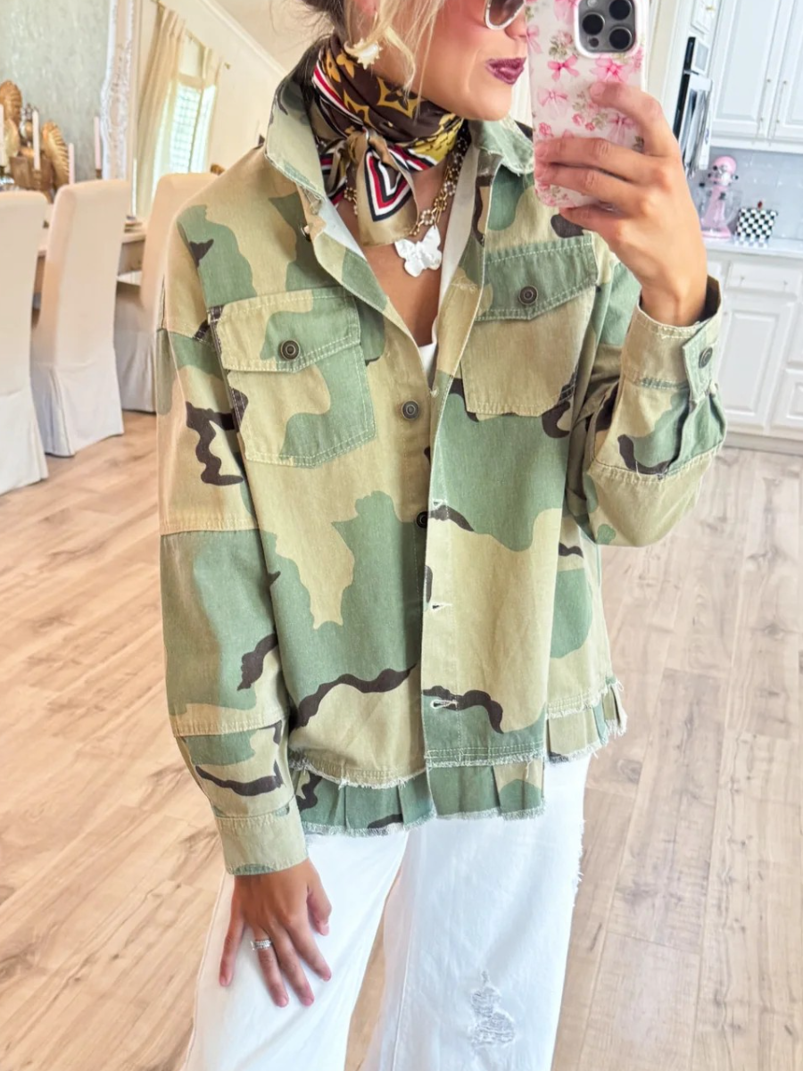 Peace Patch Denim Jacket