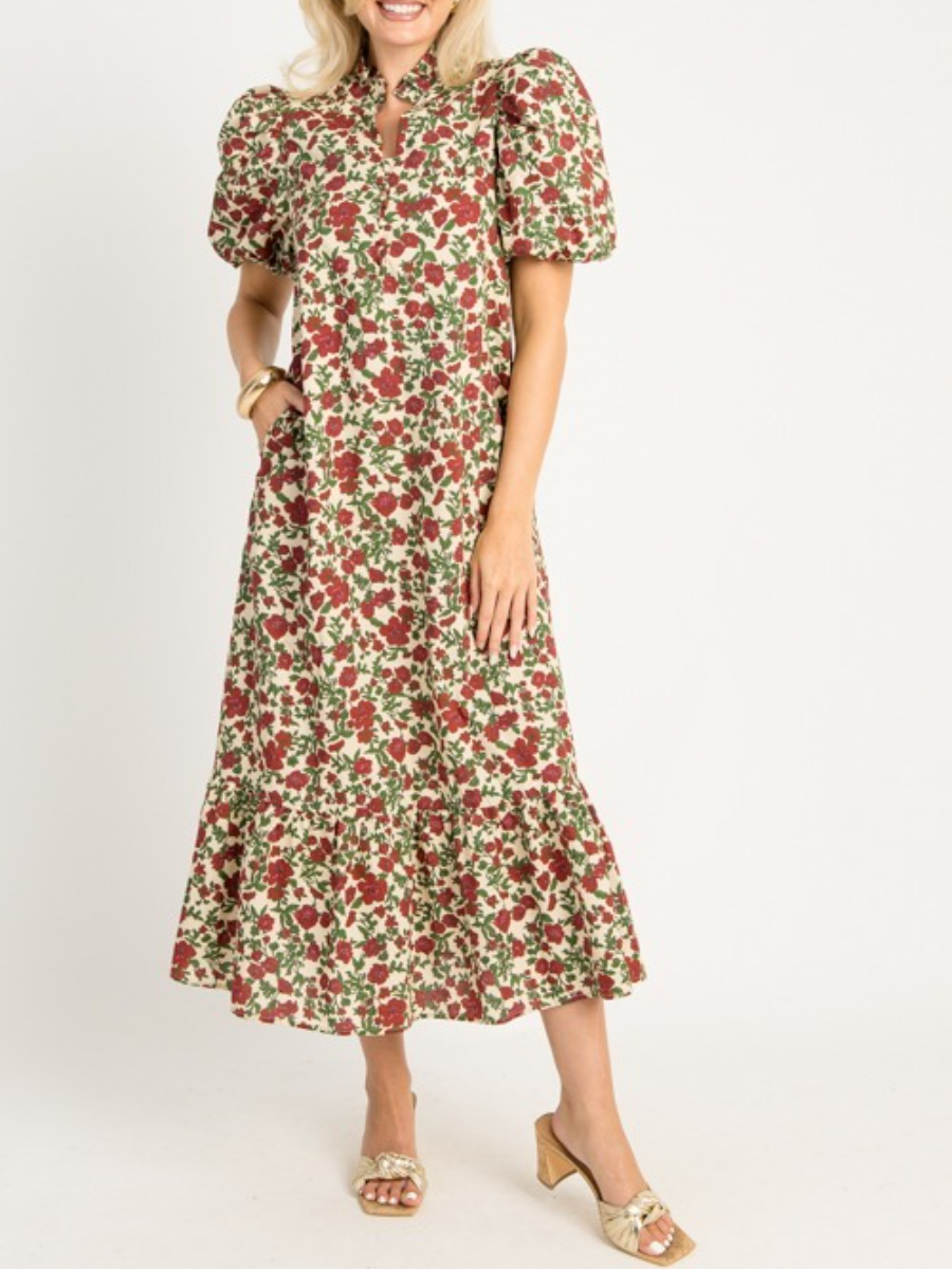 Marjorie Floral Maxi Dress