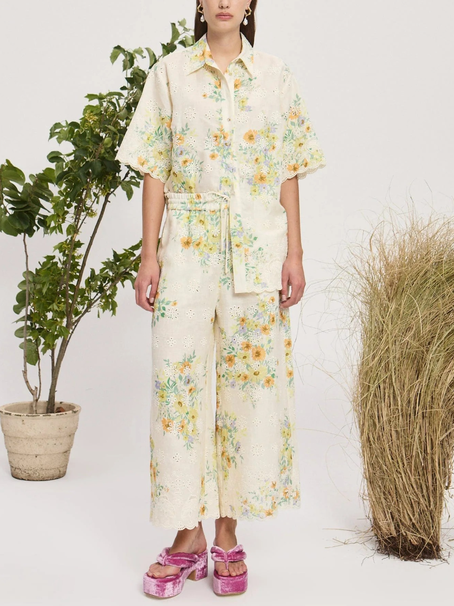 Charming Pastel Floral Set