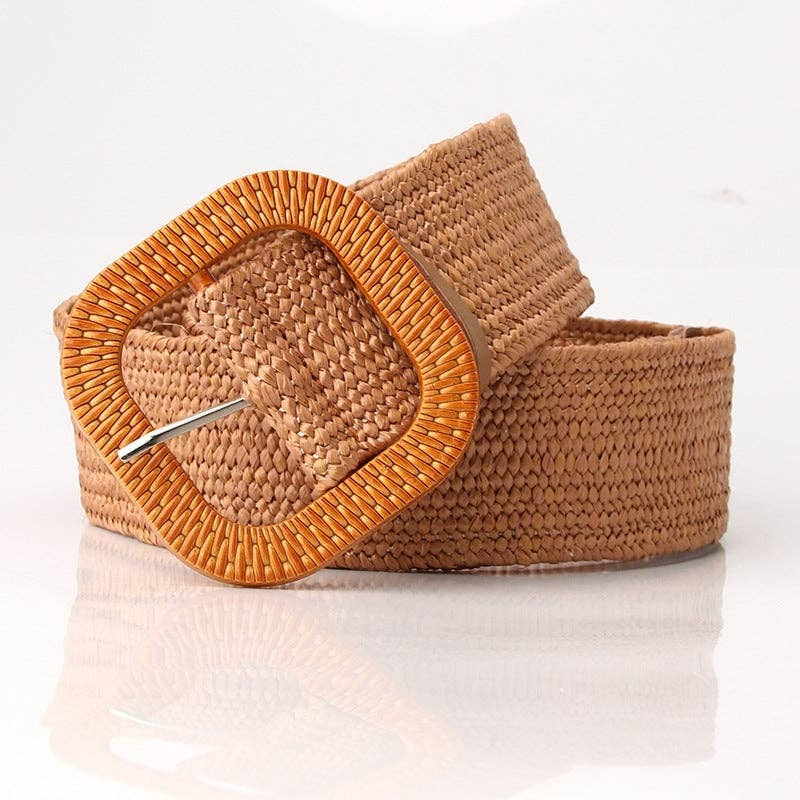 Wide Elastic Straw Belt