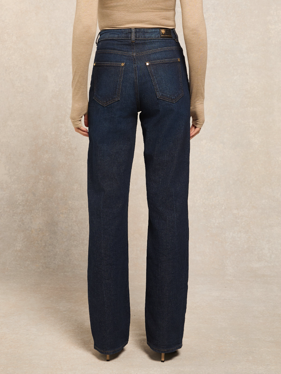 Classic High Rise Straight Jeans