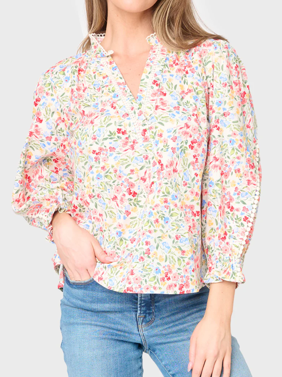 Aria Poplin Blouse