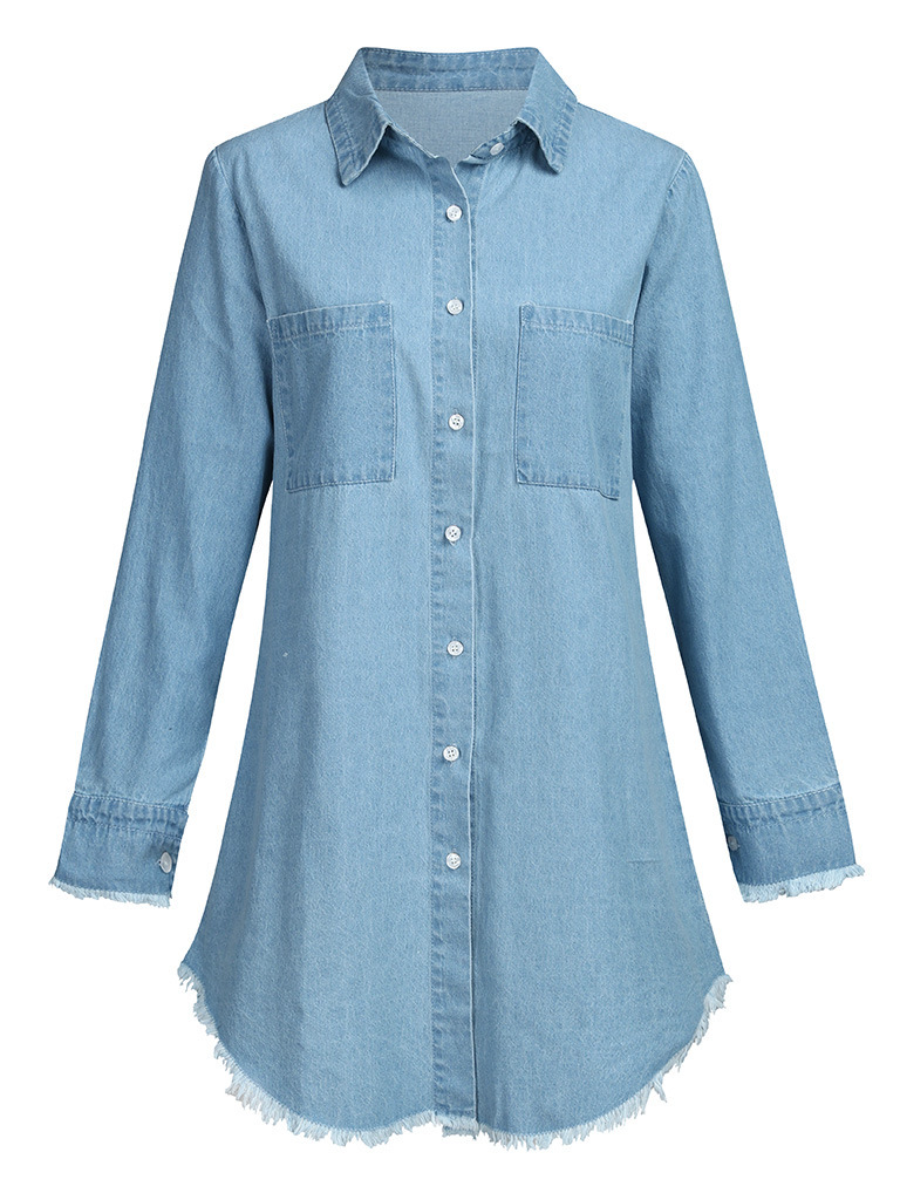 Women's Denim Shirt Dress