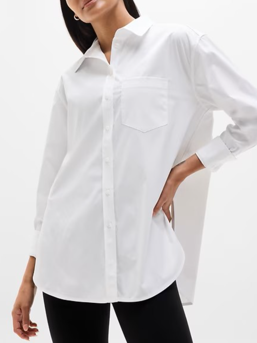 Relaxed Poplin Shirt