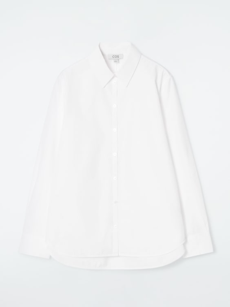 Regular Curvedhem Shirt