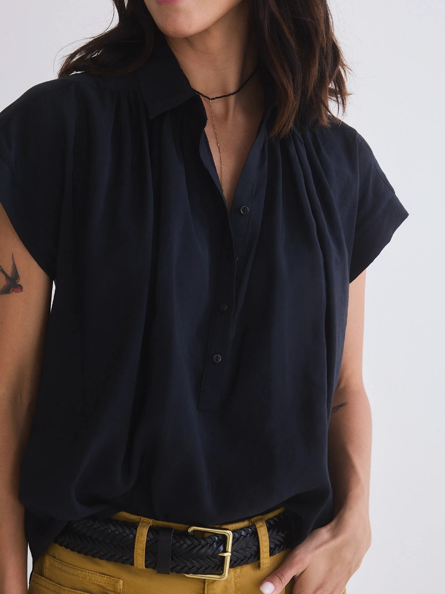 The Nonchalant Oversized Voile Blouse
