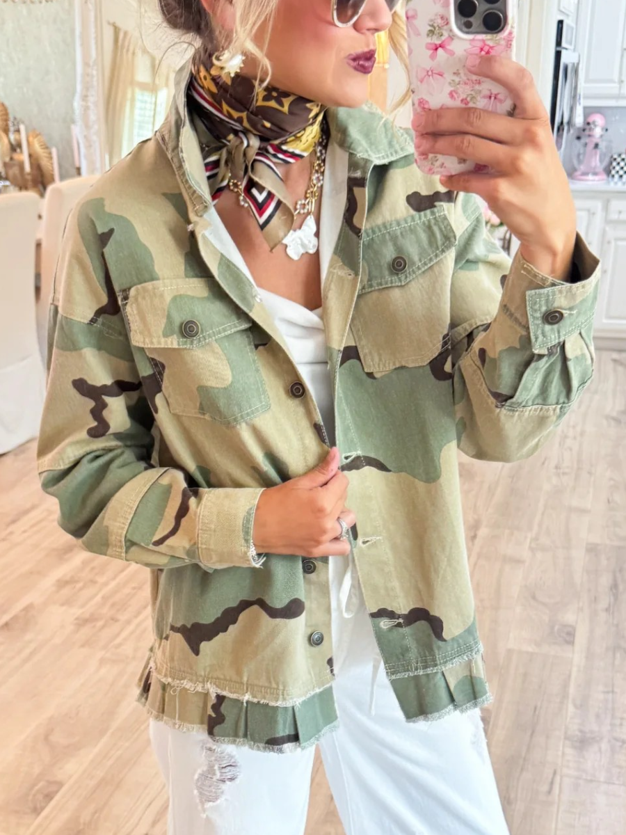 Peace Patch Denim Jacket