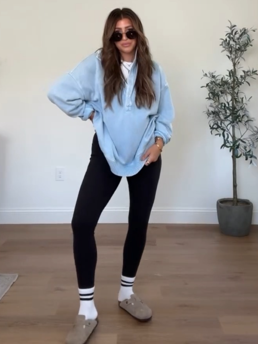 Oversized Cotton Sweatshirt