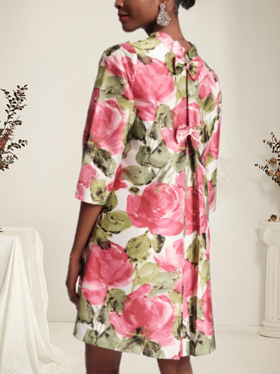 Adorable Floral Bow Dress