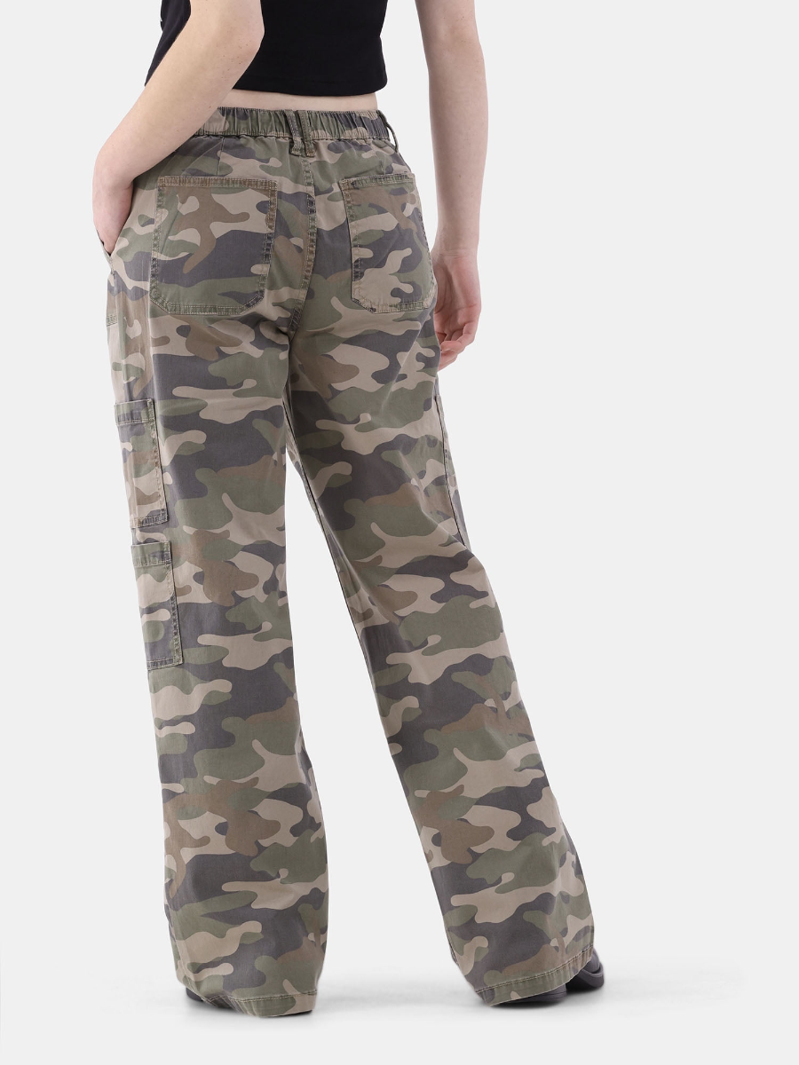 No Boundaries Wide Leg Cargo Pants, 31.5'' Inseam