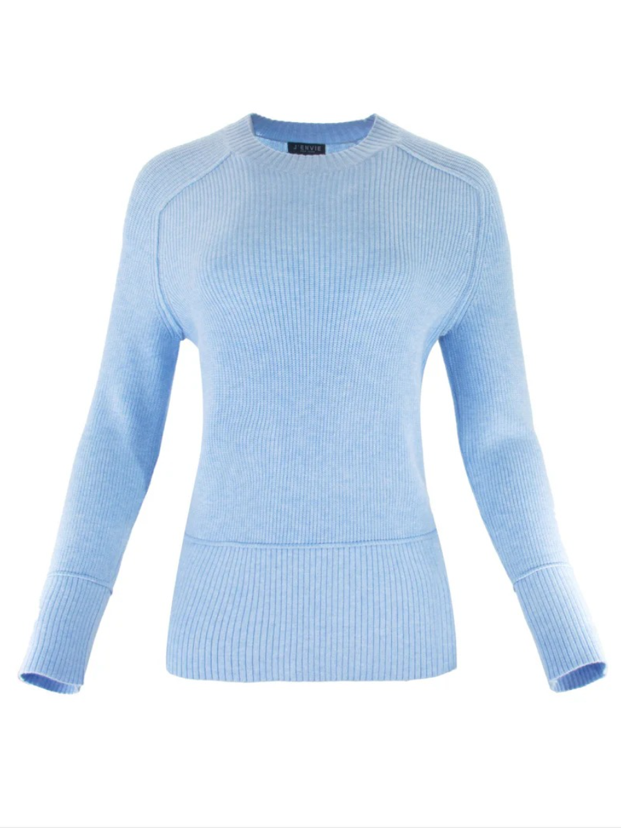 Shaker Stitch Sweater