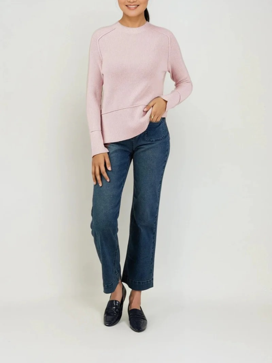Shaker Stitch Sweater