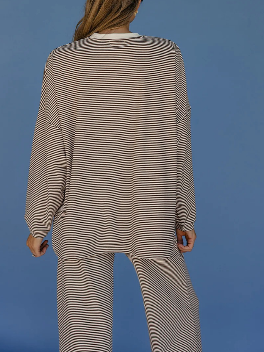 Brown Sugar Striped Set