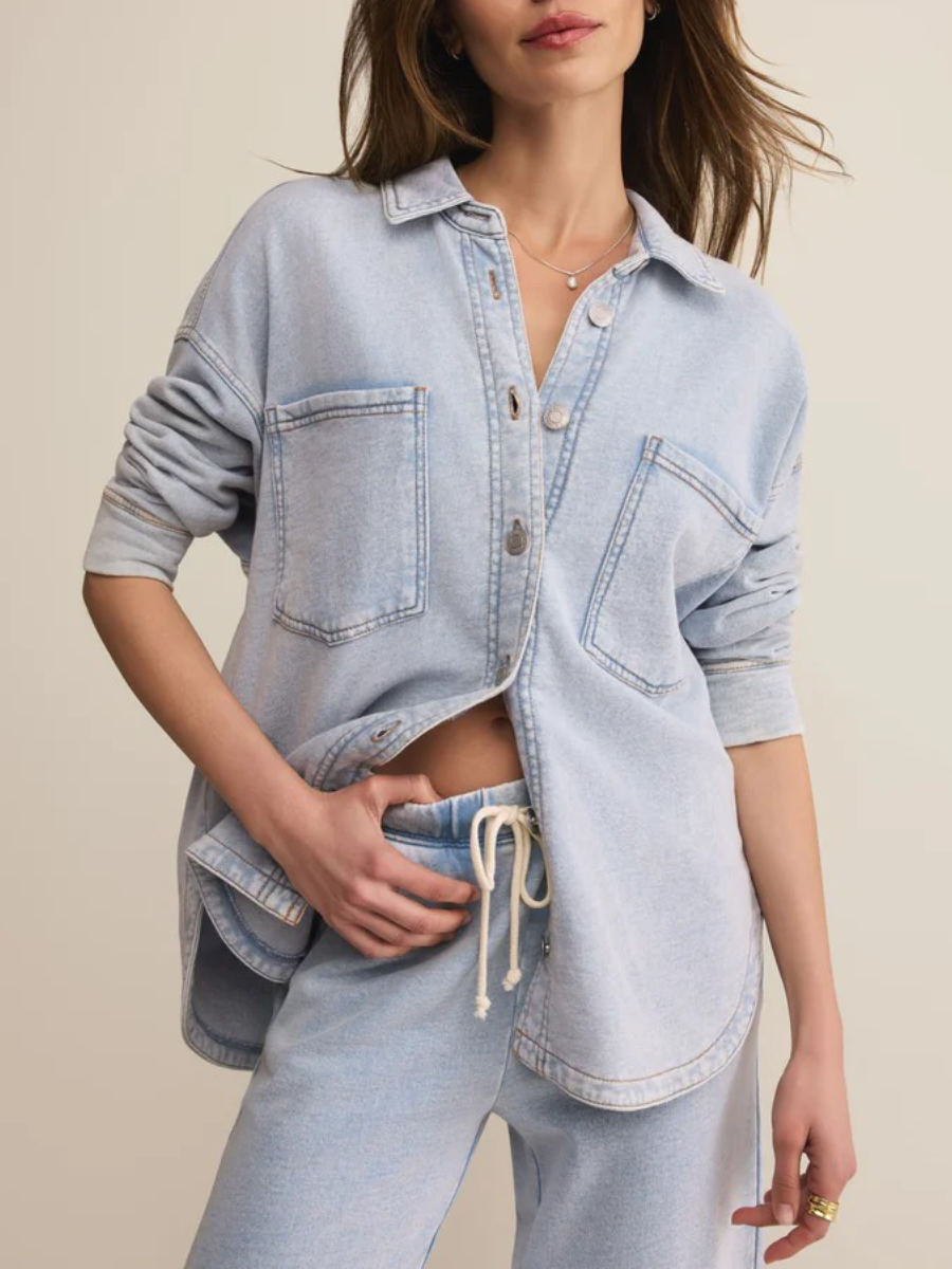 All Day Knit Denim Jacket