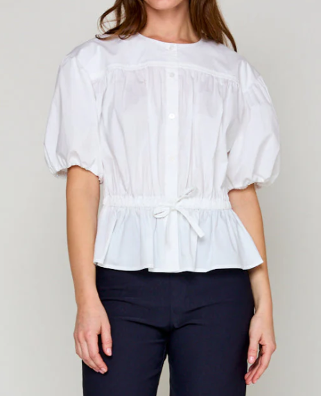 Simple Chic White Blouse