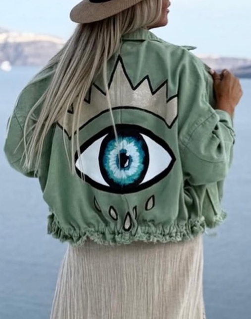 Chill Eye Printed Jacket
