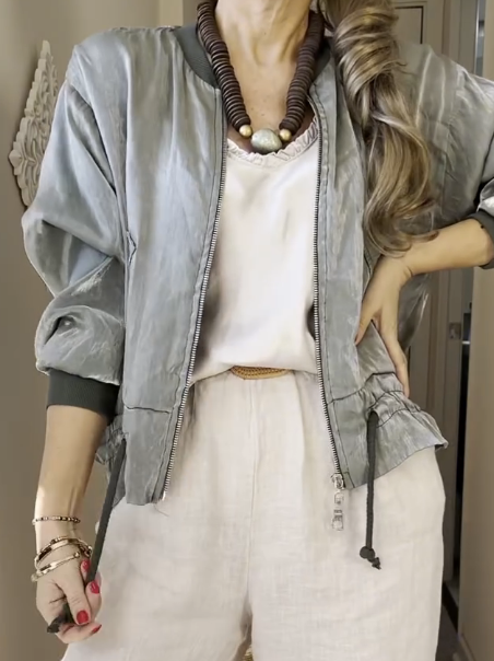 Chill Lightweight Bomber Jacket