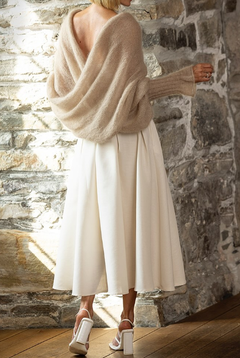 Elegant Mohair Sweater