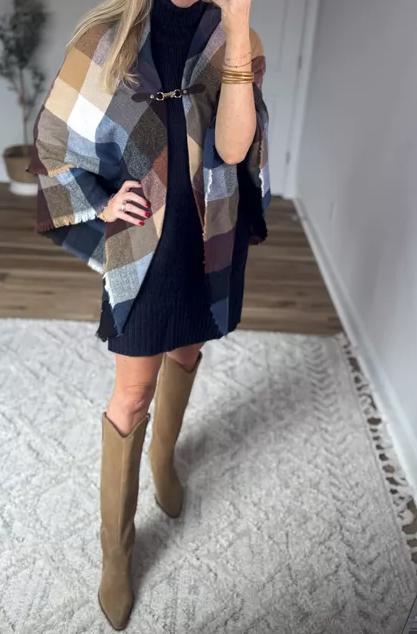 Warm Chic Poncho