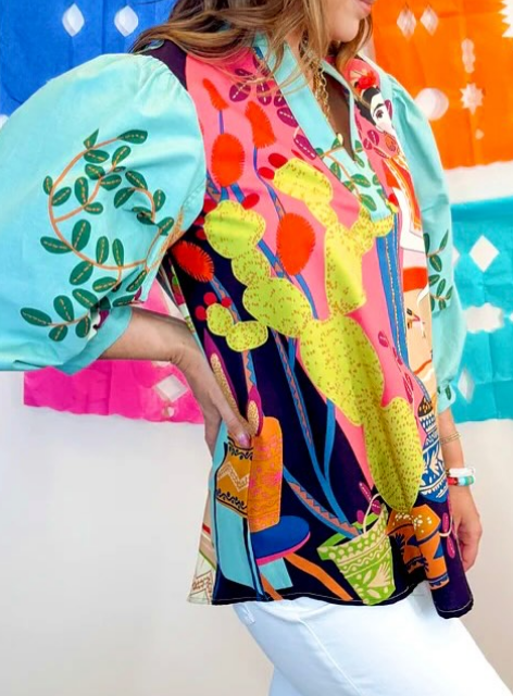 Fancy Floral Blouse