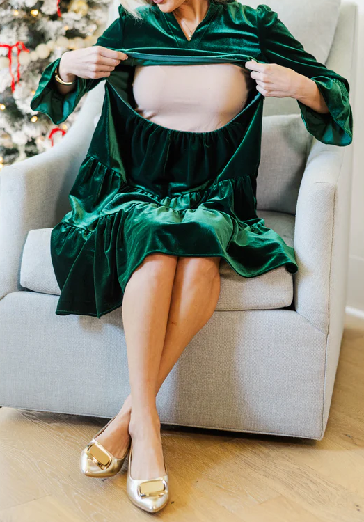 Holiday Dress Better For Nursing Moms