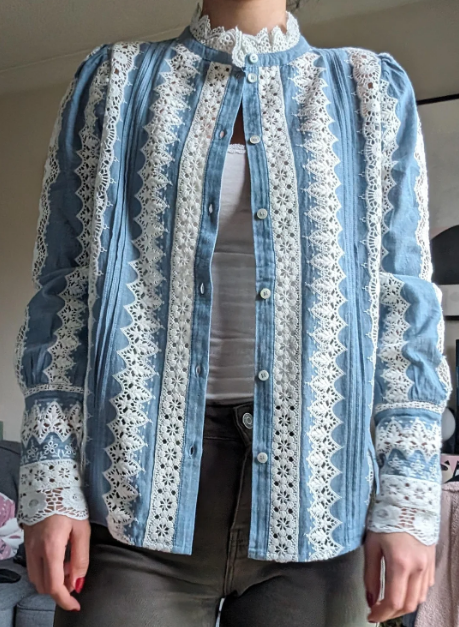 Elegant Lace Blouse