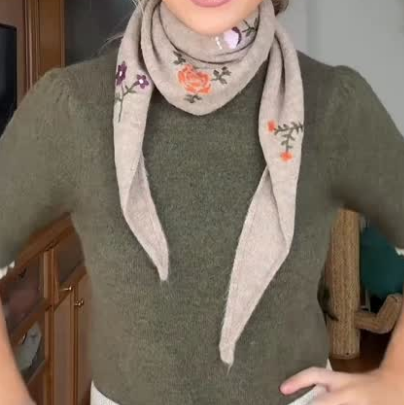 Adorable Knit Bandana