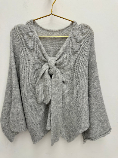 Adorable Bow Knit Jumper