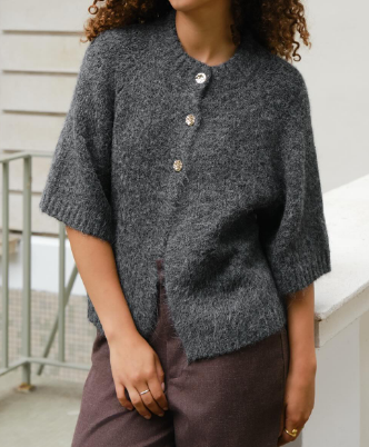 Chic Fluffy Cardigan