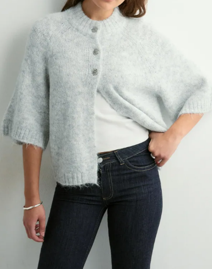 Chic Fluffy Cardigan
