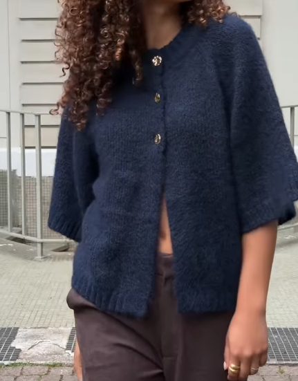 Chic Fluffy Cardigan