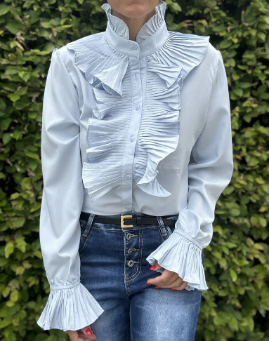 Chic Ruffle Blouse