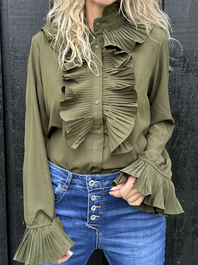 Chic Ruffle Blouse