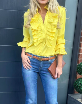 Chic Ruffle Blouse