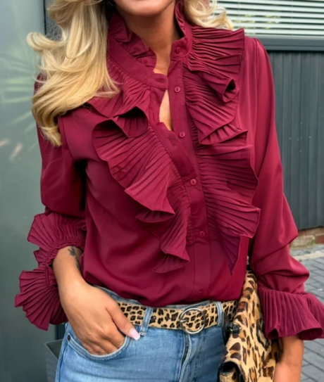 Chic Ruffle Blouse