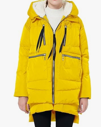 Casual Puffer Jacket With Zip