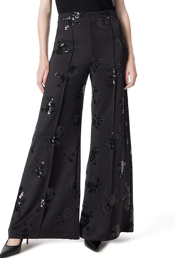 Stretch Sequin Comfy Pants
