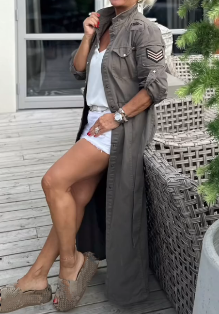 Fall Long Casual Jacket