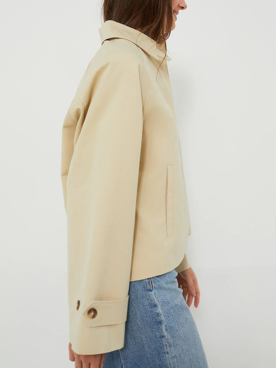 Drew Short Trench Coat