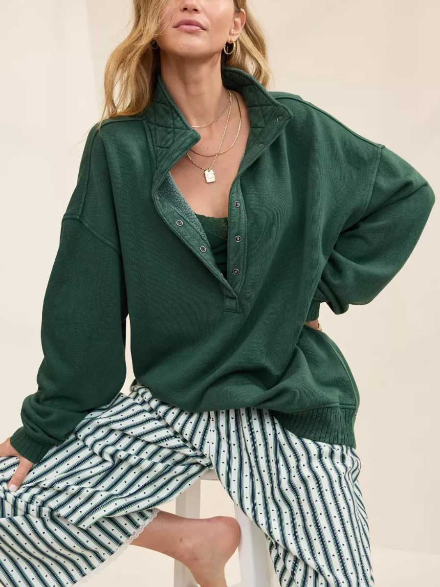 Oversized Cotton Sweatshirt