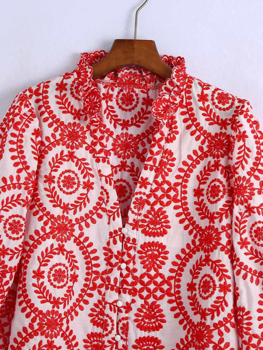 Perfect Embroidery Blouse