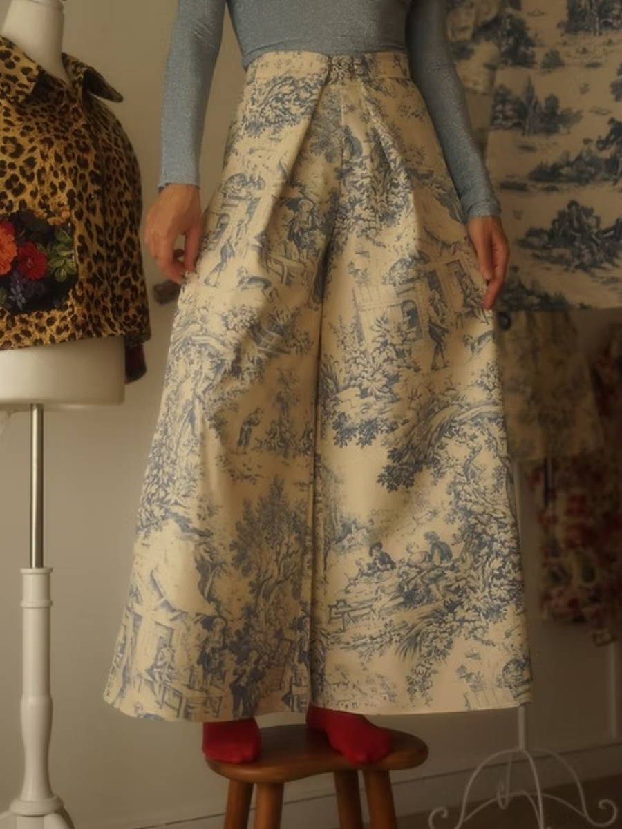 Blue Maeve Trousers