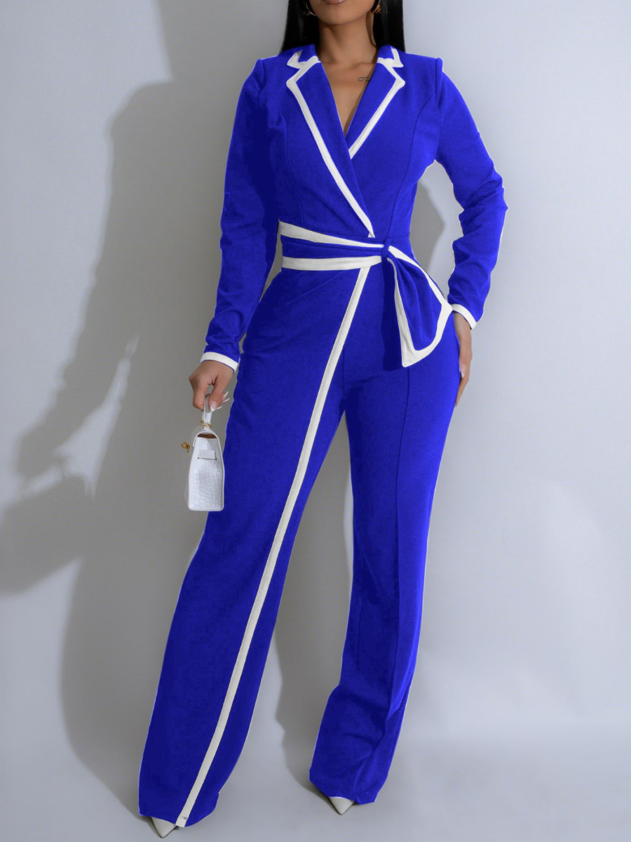 Classy Long-sleeve Jumpsuit