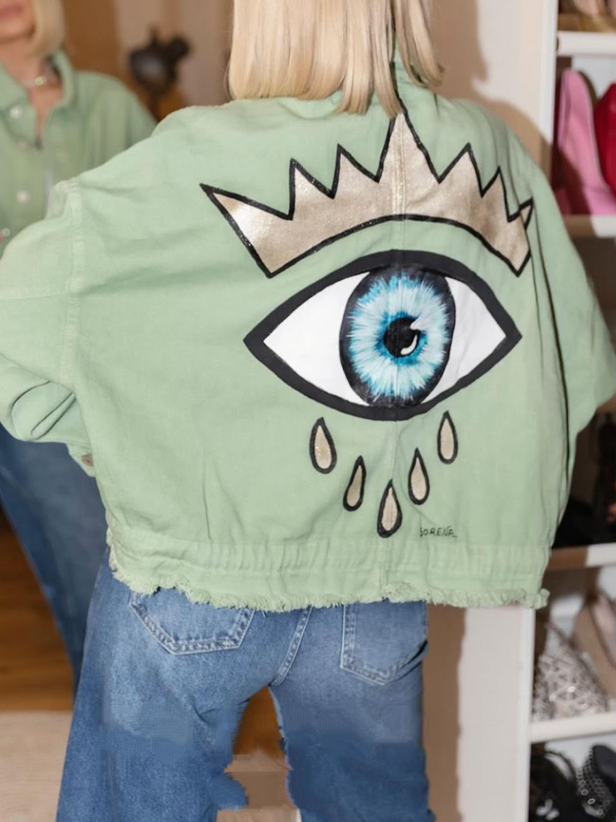 Chill Eye Printed Jacket