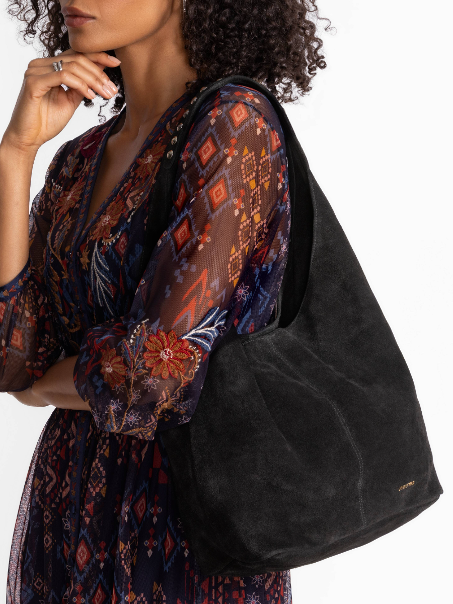 Italian Suede Casual Shoulder Bag