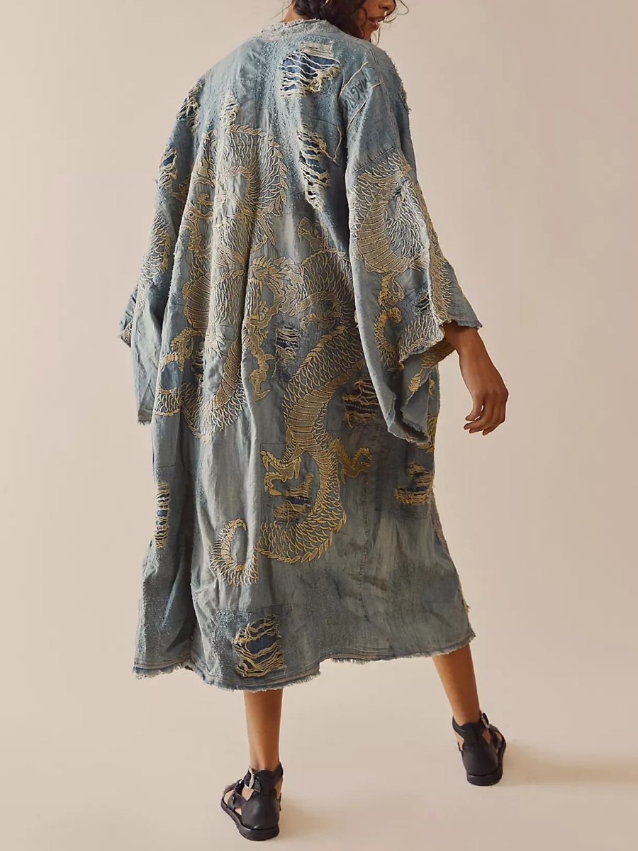 Magnolia Pearl Denim Kimono
